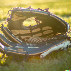 What is a flared baseball glove?