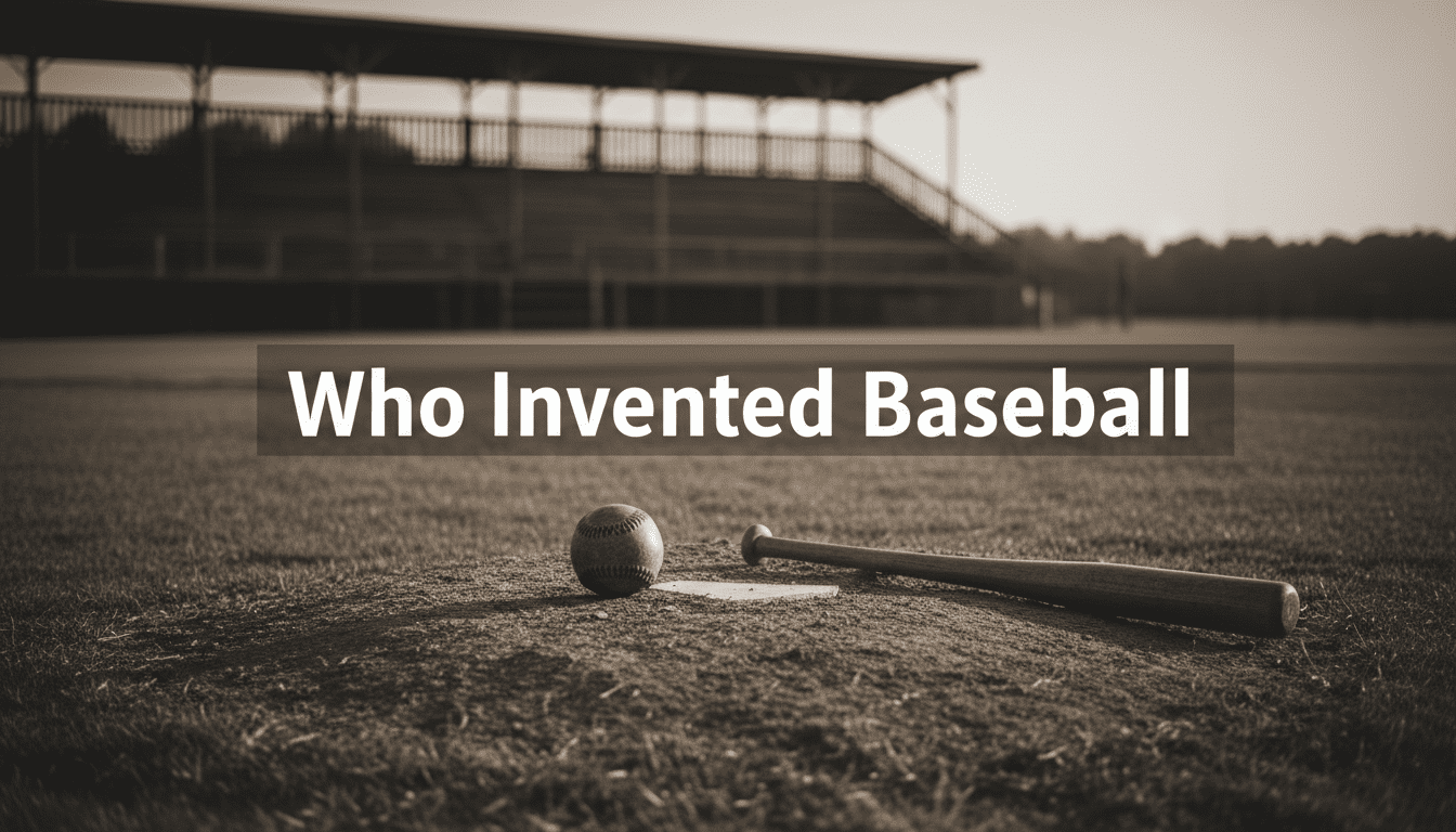who invented baseball